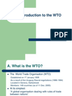 An Introduction To The WTO