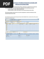 How To Create A Subcontracting PO in SAP