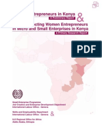 Women Entrepreneurs in Kenya & Factors Affecting Women Entrepreneurs in Micro and Small Enterprises in Kenya