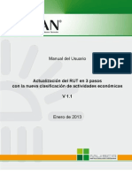 Actualizacion Del RUT en 3 Pasos para Actividad Economica