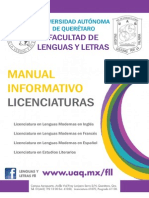 Manual Informativo Licenciaturas