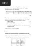 Engineering Surveying Exam