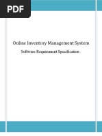 Online Inventory Management System