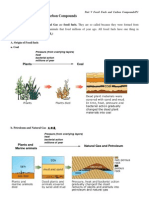 Part 5 Fossil Fuels and Carbon Compounds