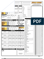 Star Wars d20 Fillable Character Sheet