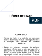 HÉRNIA DE HIATO Slides