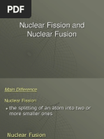 Nuclear Fission Vs Nuclear Fusion