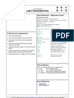 Linux Lab 02 Command Line