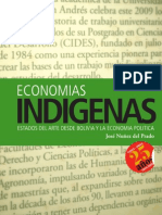 Economías Indígenas. José Nuñez Del Prado