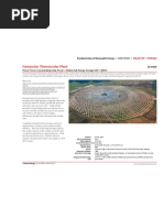 Thermosolar Plant Example