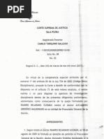 Queja Ramiro Bejarano Guzman Contra Procurador