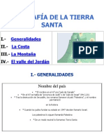 Geografía de La Tierra Santa