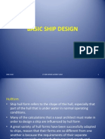 On Basis Ship Design