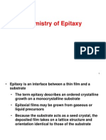 III. Epitaxial Chemistry