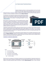  Transformer Basics and Principles of Operation