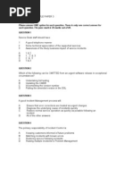 Simulado ITIL Foundation 09