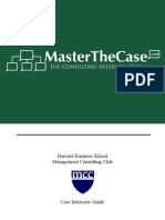 Harvard Casebook 2004 For Case Interview Practice - MasterTheCase