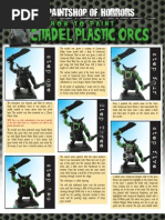 Classic GW Orcs Painting Guide