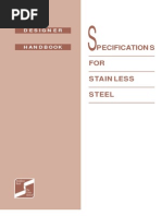 Stainleess Steel Specification