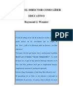 El Rol Del Director Como Líder Educativo