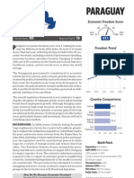 Paraguay: Economic Freedom Score