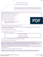 Calculating Parenteral Feedings