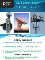 Antenna and Radar Engineering