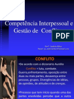 Competência Interpessoal e Gestão de Conflitos-Andréia Ribas