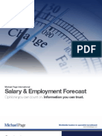 Salary & Employment Forecast: Opinions You Can Count On