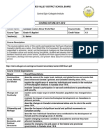 CHC2P History Outline