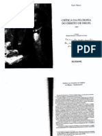 Crítica Da Filosofia Do Direito de Hegel. Boitempo. 2005 - MARX, K