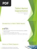 Indian Tablet Market Segmentation