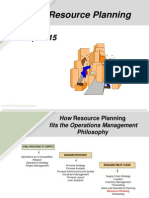 Resource Planning: © 2007 Pearson Education