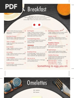 Cafe Capellini Menu