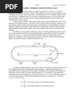 Pressure Vessel Design in ANSYS