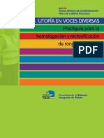 Guía 3. - Utopía Voces Diversas. Practiguía para La Homologación y Reclasificación de Rangos Policiales