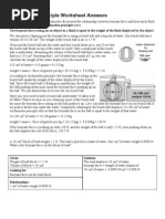 Archimedes Worksheet