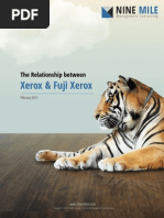 The Relationship Between Xerox and Fuji Xerox