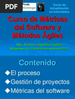 Curso de Métricas Del Software y Métodos Ágiles