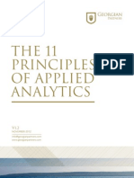 The 11 Principles of Applied Analytics v1.2 Georgian Partners Nov 2012 PDF