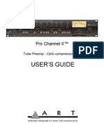 ART Pro Channel II User Guide PDF