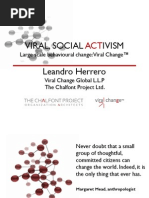 Viral Change by DR Leandro Herrero in Clean World Conference 2013