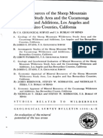 USGS Bulletin 1506 Mineral Potential of Sheep Mountain Wilderness