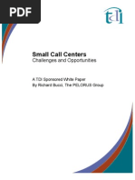 White Paper Small Call Center Website