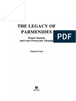 The Legacy of Parmenides