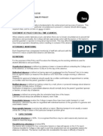 PS / HRC Attendance Punctuality Policy