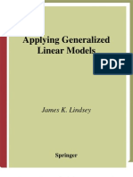 Lindsey 1997 Applying Generalized Linear Models PDF