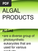 Algal Products