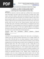 Effects of Different Land Uses On Soil Quality in Sokoto Urban Fringes