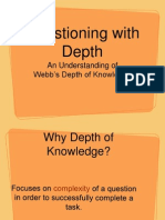 Depth of Knowledge